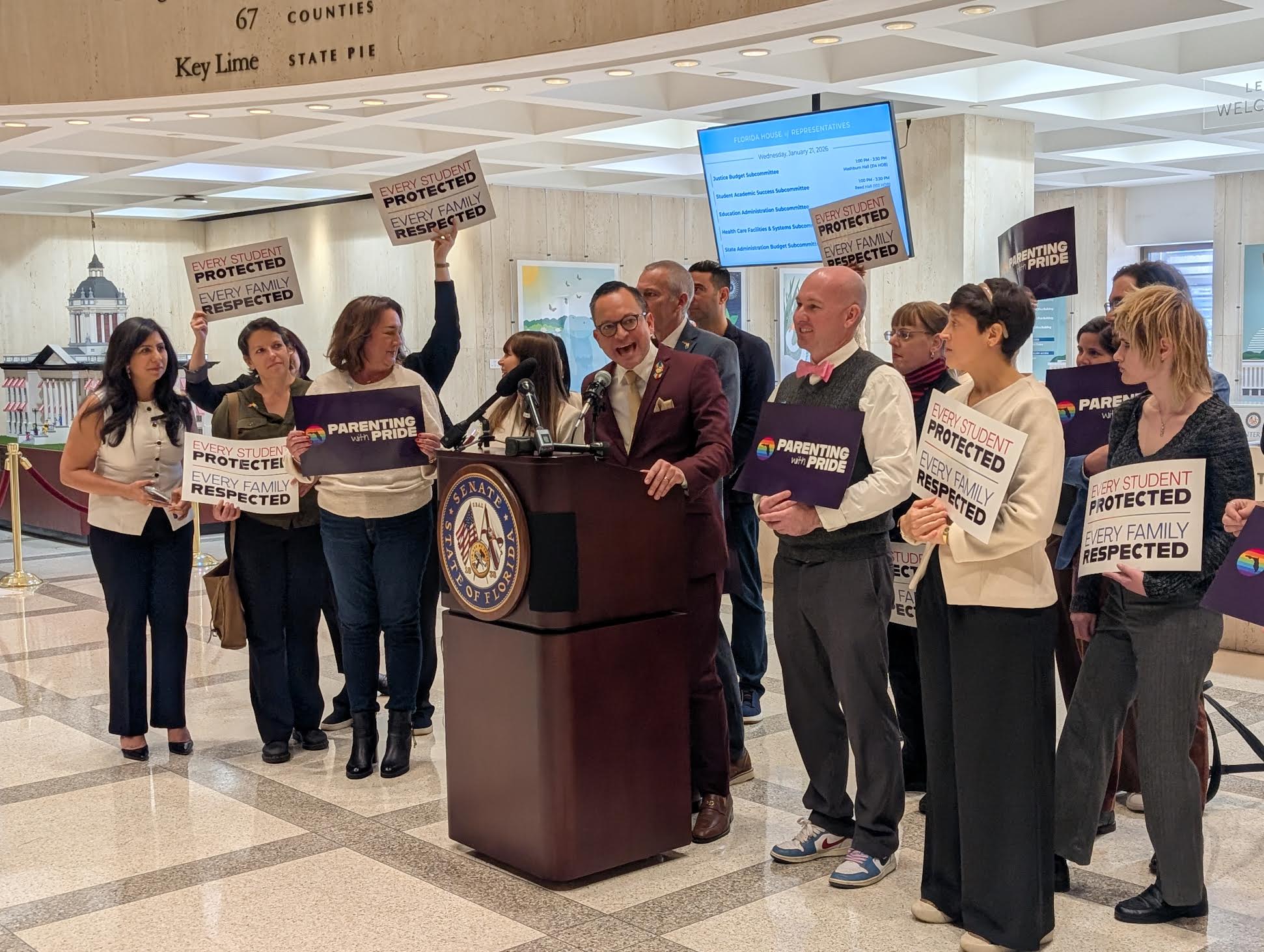 Orlando lawmakers, LGBTQ advocates push back on slate of ‘bigoted’ legislation