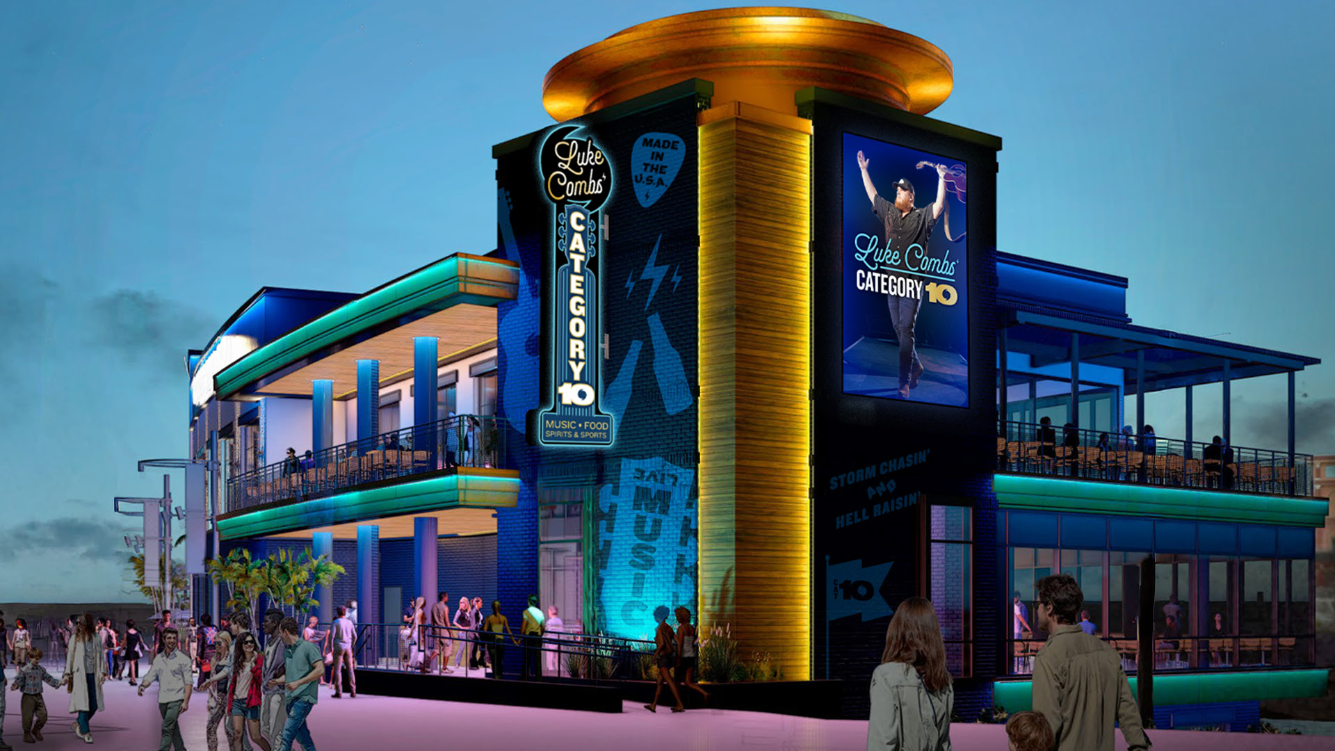 Country star Luke Combs to open new bar at Universal CityWalk