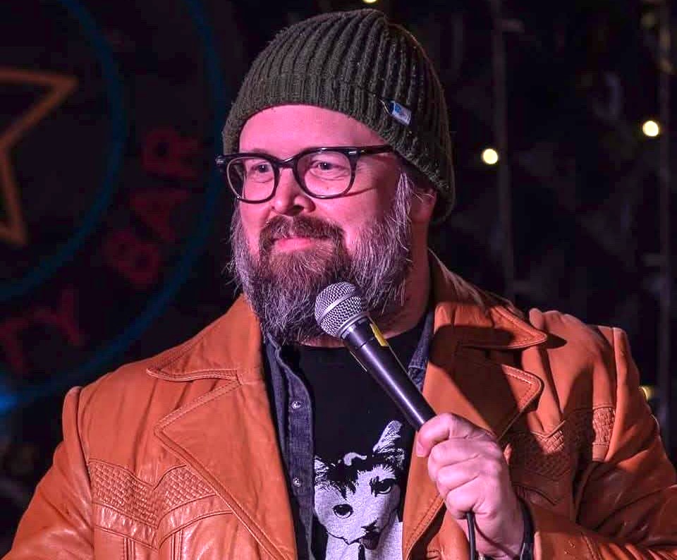 Orlando comedian Larry Fulford gets serious with ‘Anything but ICE’ job fair-as-protest this week