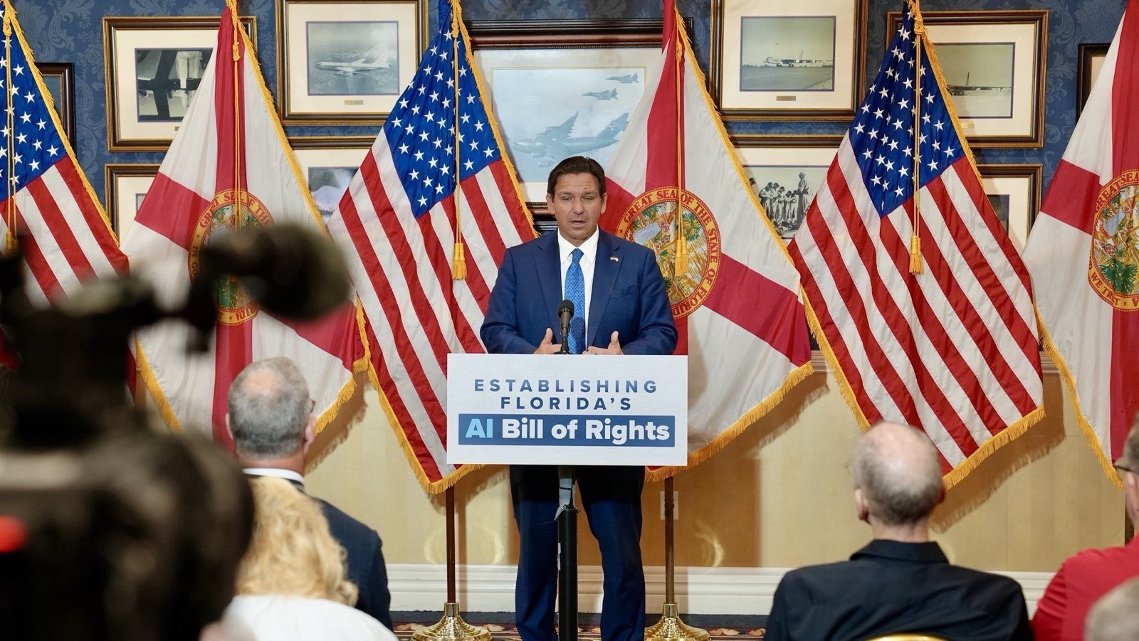 DeSantis Pushes AI Bill of Rights Through Florida Legislature