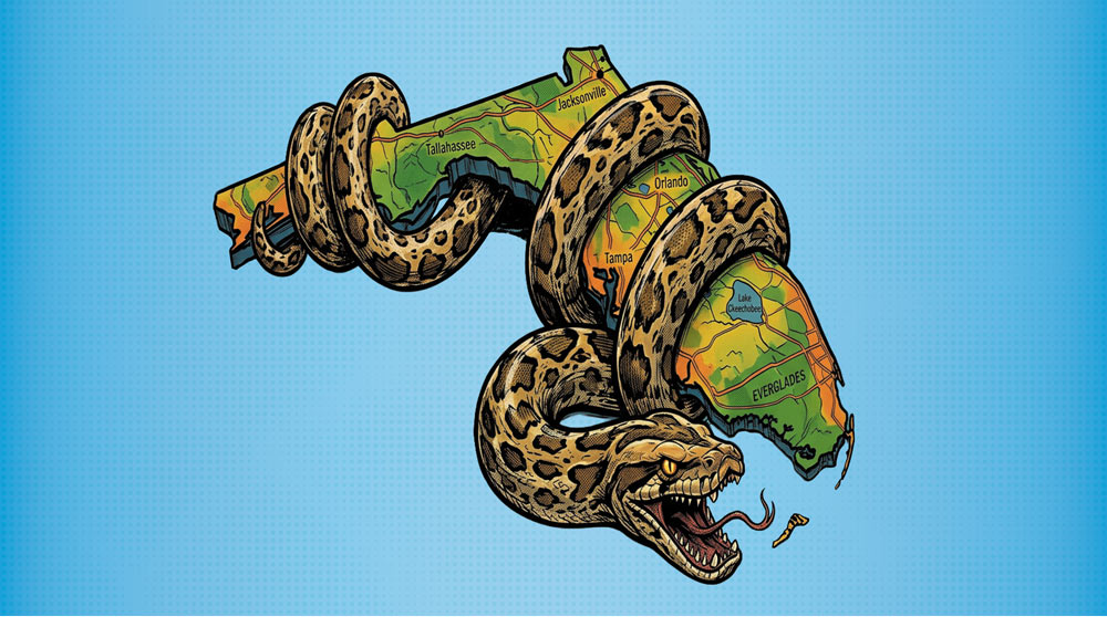 Burmese pythons are a South Florida problem rapidly becoming a Central Florida problem’
