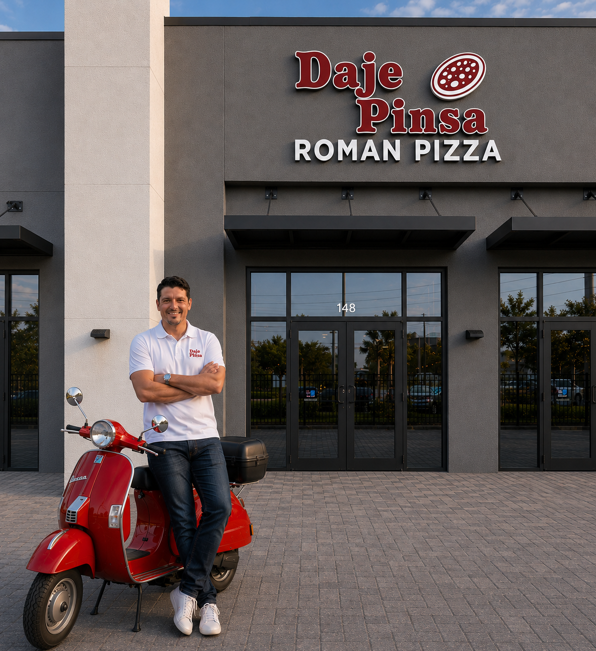 Daje Pinsa will fire Roman-style flatbreads this fall on South Orange Avenue