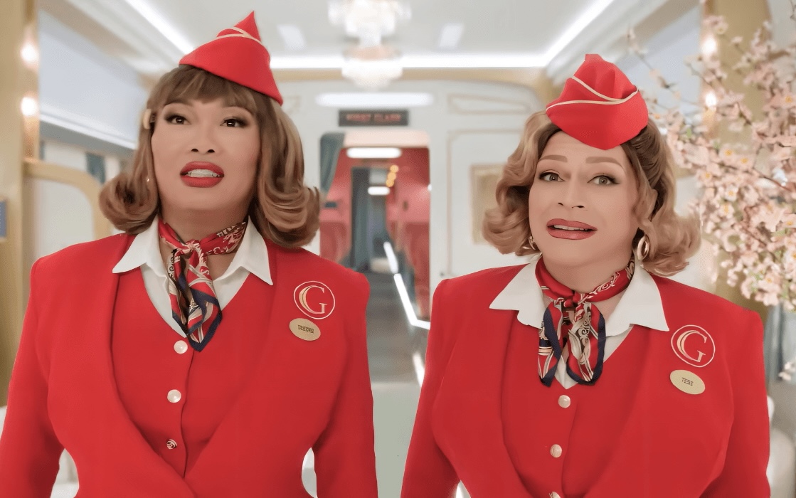Orlando drag performer Ginger Minj features in new cinematic spoof ‘Stop! That! Train!’