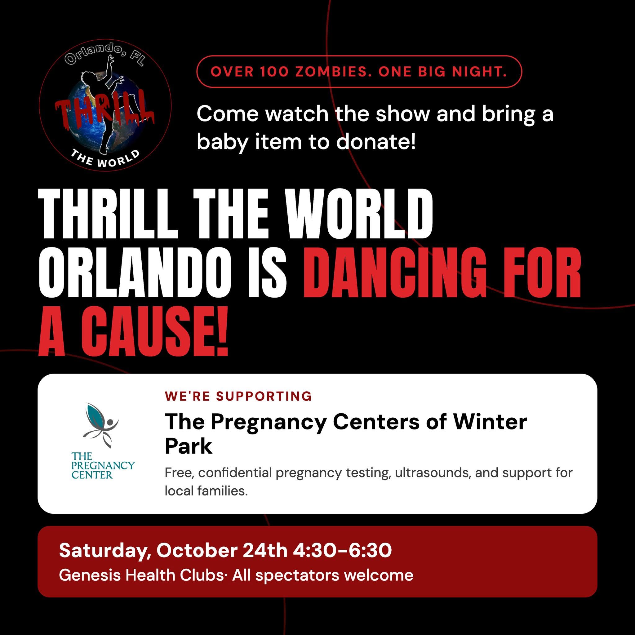 Orlando ‘Thriller’ dance party seeks to raise money for anti-abortion center